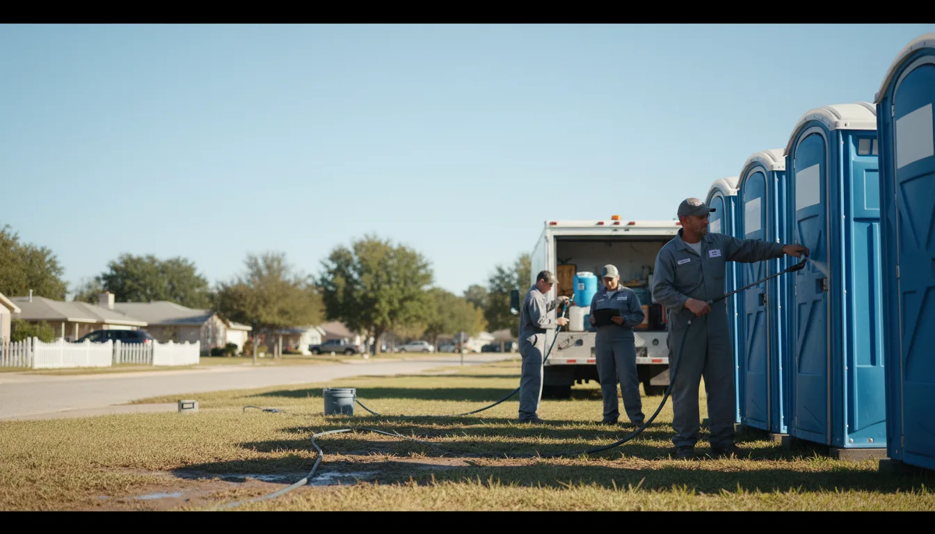 Long-Term Portable Toilet Rental in Gwynn Oak, MD near me